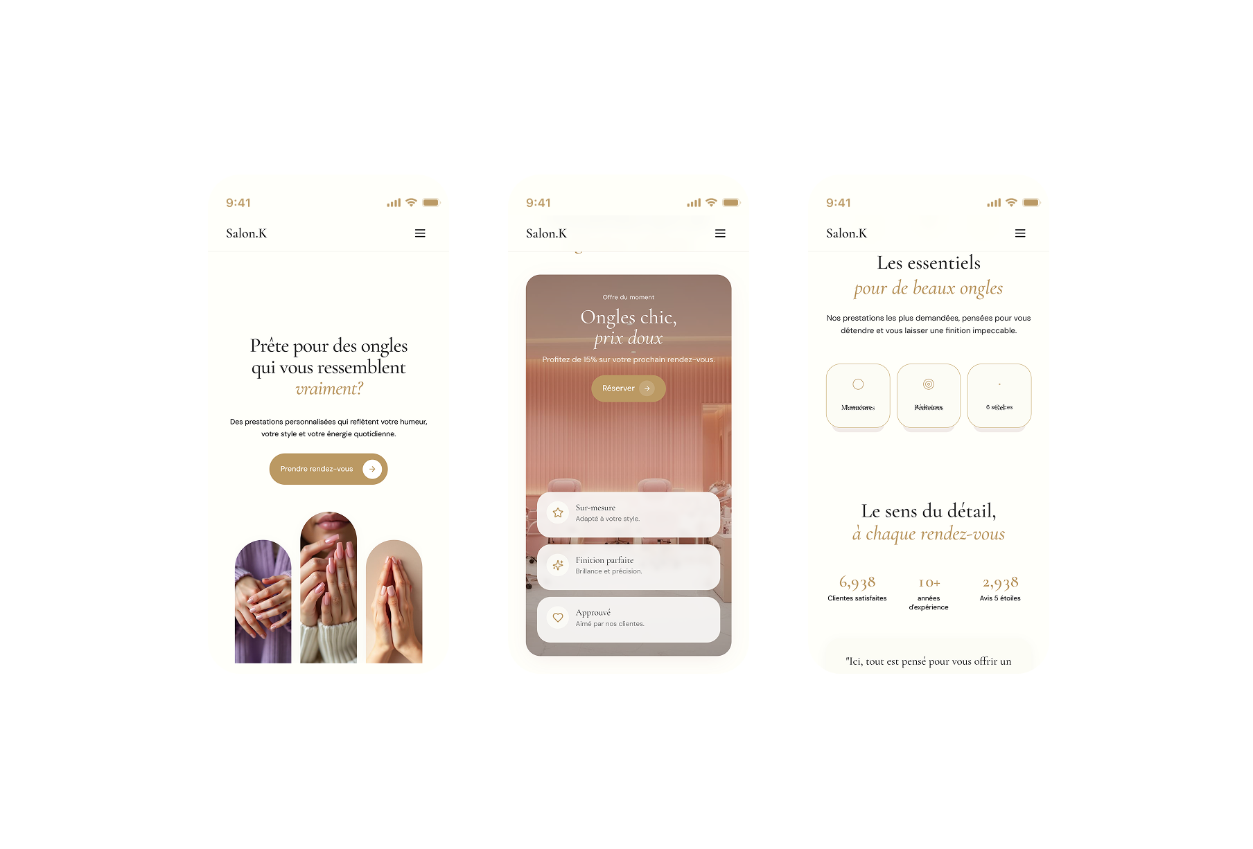 Salon.K – Rendu mobile